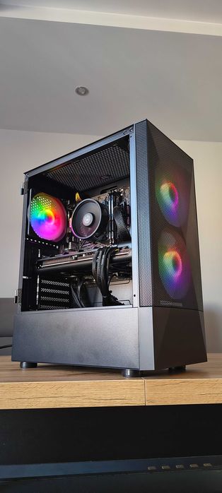 Komputer Gamingowy: RX 5700 XT 8GB/AMD RYZEN /SSD M.2/AM4/WIN11 PRO