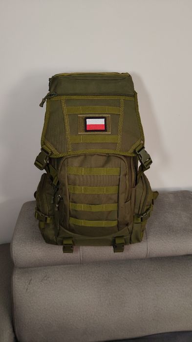 Plecak taktyczny wodoodporny wojskowy trekkingowy Molle Oxford

900D Mocny