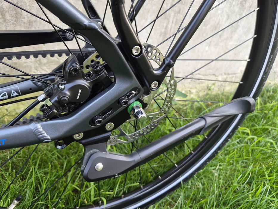 Rower Dynamics Magic Belt Shimano Nexus N8 Pasek Gates CDN Hydraulika Suntour 28"