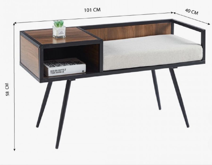 Consola + banqueta  entrada