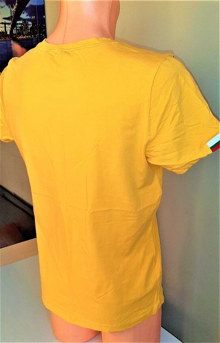 Casualowa Koszulka T-schirt Męski Brazylia Haft rozm. L