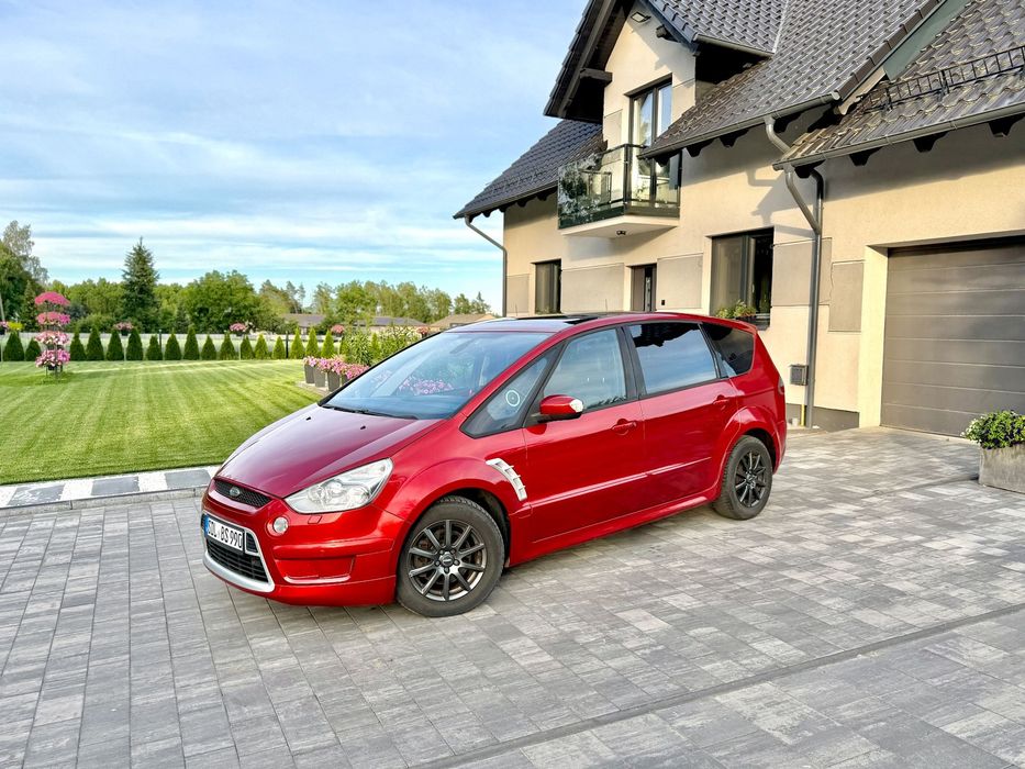 Ford S-Max XENON, 7 osób, panorama, convers, DURASHIFT, niski przebieg, HAK