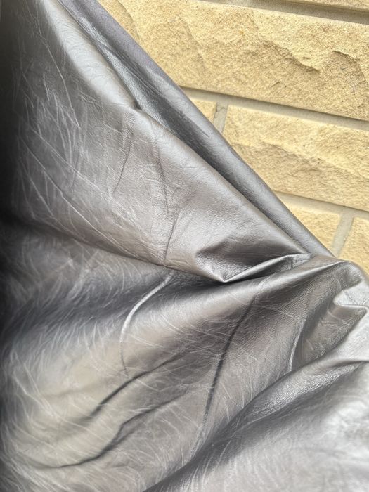 Ткань опт / замш черный проклеенный - от 5 м