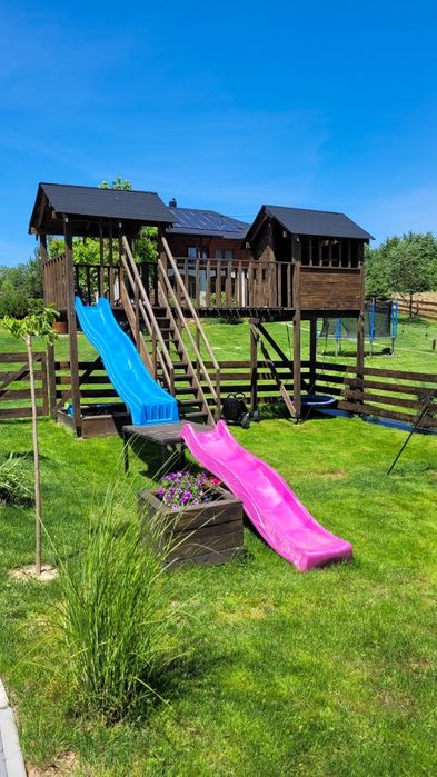 Domki letniskowe, jacuzzi, basen, staw, rowery, las