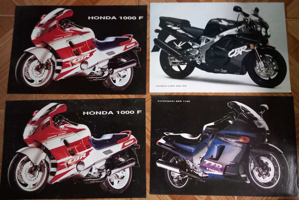 Posters e catalogos antigos