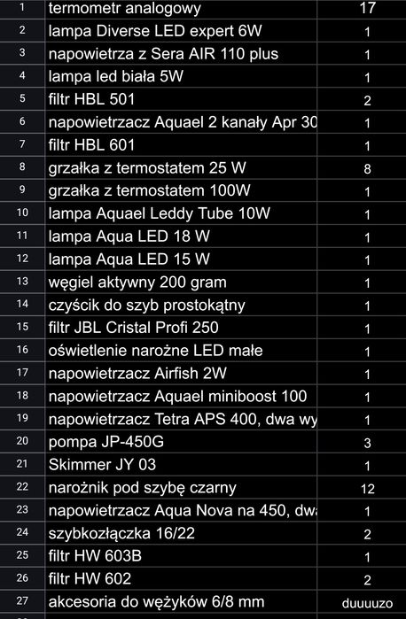 Akwarium akwarystyka akcesoria
