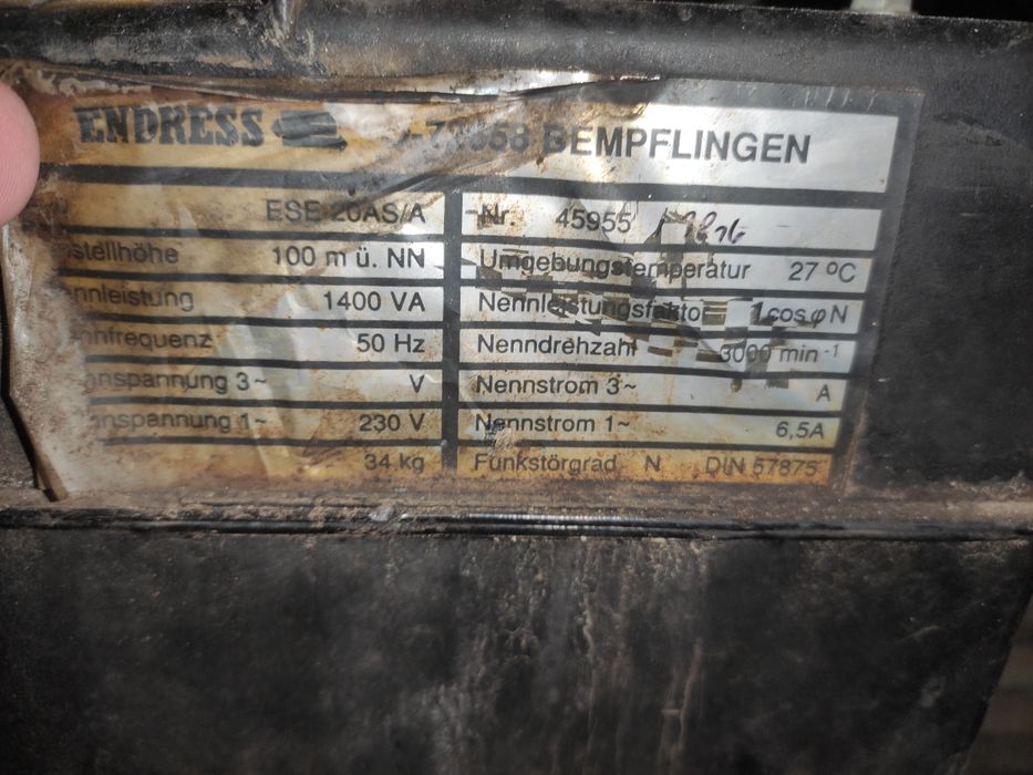 Бензиновий генератор tecumseh bhg 37