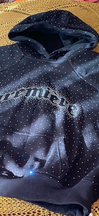 Bluza męska Premiere z kryształkami Swarovskiego.