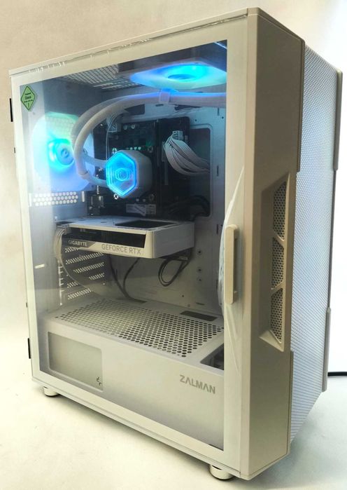 Komputer do GIER biały Core i5 6 rdzeni 16GB 1TB SSD RTX 5060 8GB NOWA