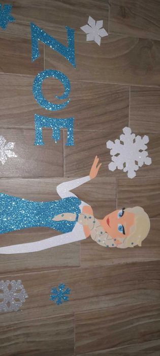 Frozen 1 metro paineis eva festa quarto adesivos