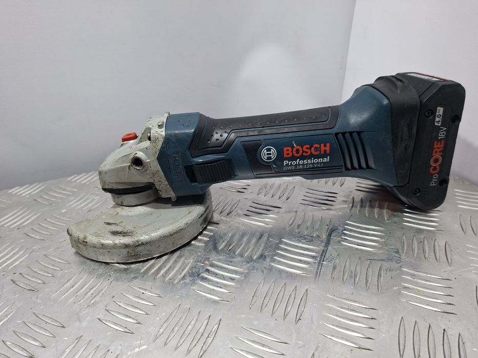Акумуляторна кутова шліфувальна машина Bosch GWS 18-125 V-Li
