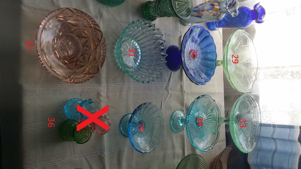 Коллекция вазонов,конфетниц,фруктовниц,графинов,бокалов и т.д.