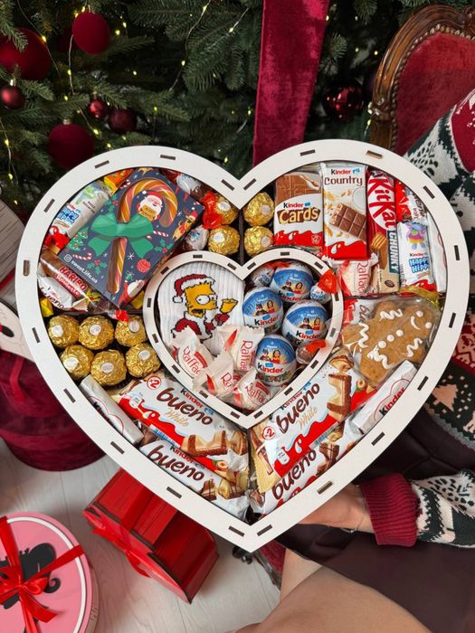 ‼️КРАЩА ЦІНА‼️Подарунок від Святого Миколая/Подарунковий бокс солодощі