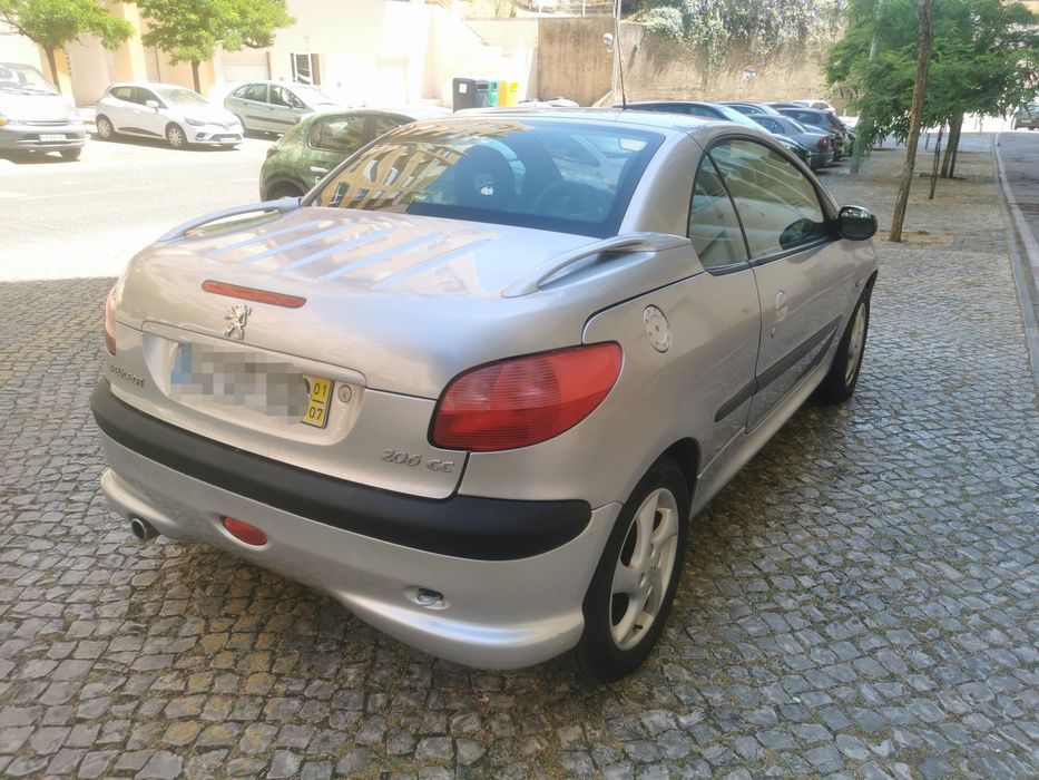 Peugeot 206CC(Cabrio) 1.6i de 2001
