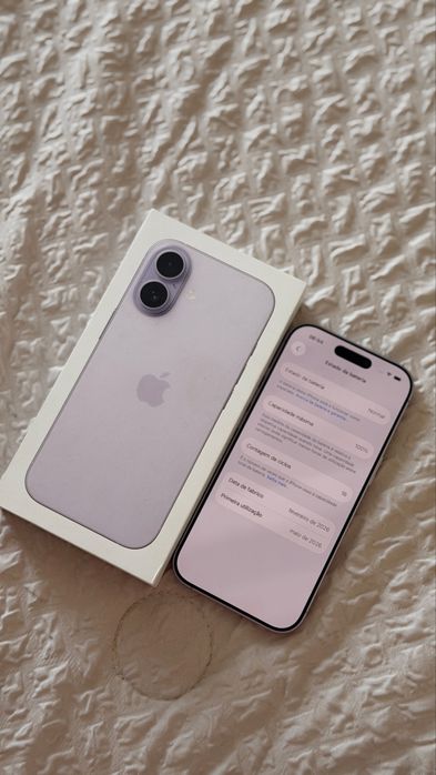 Iphone 17  NOVO 256gb LAVANDA