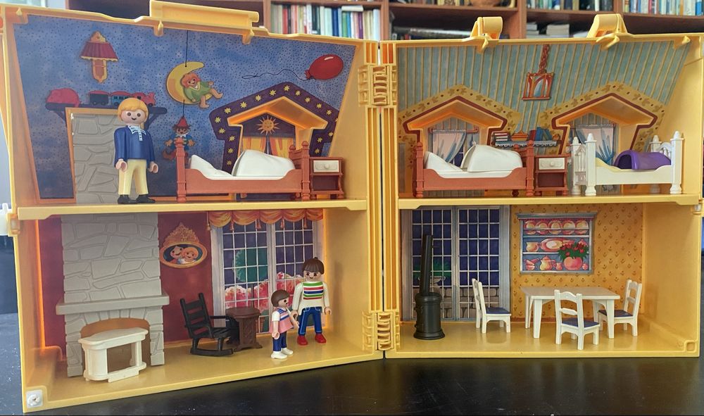 Playmobil przenosny domek dla lalek kompletny unikat bardzo Kreatywny