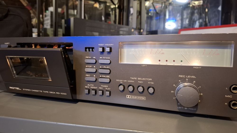 Rotel RD-1000 – deck kasetowy stereo | vintage