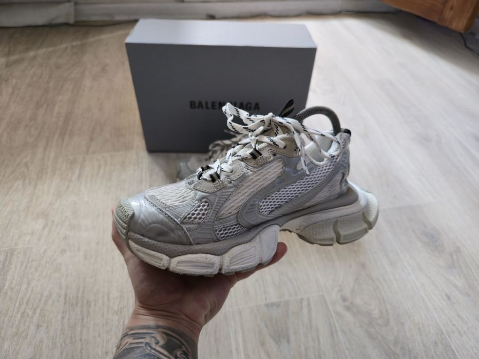 Кросівки Balenciaga 3XL White Silver