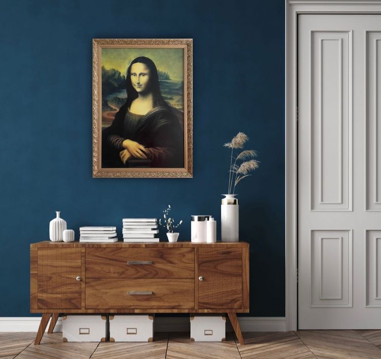 Malarstwo olejne, obraz, Mona Lisa, Leonardo da Vinci
