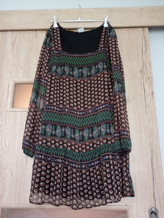 Sukienka George S w etniczne wzory