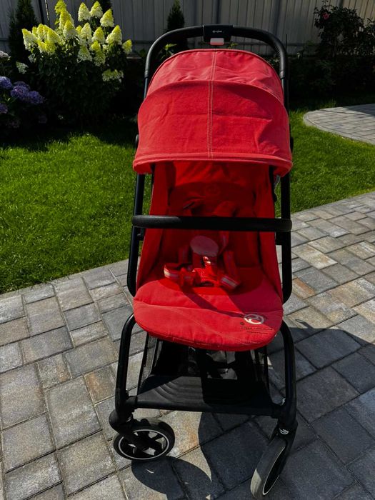 Прогулянкова коляска  Cybex Eezy S PLUS+ 2  Hibiscus Red