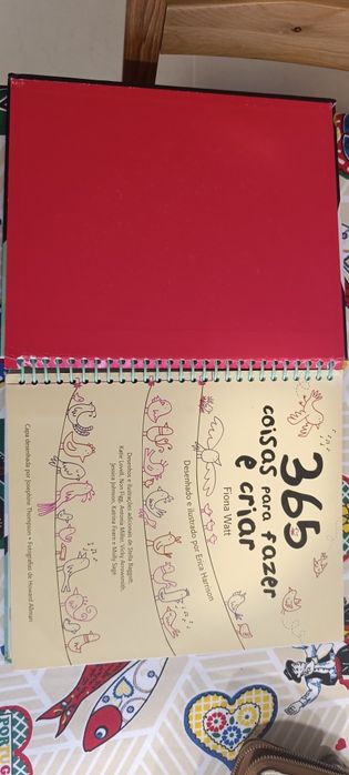 Livro 365 coisas para fazer e criar