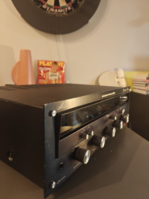Marantz 2216 vintage amplituner stereo – czarny, sprawny