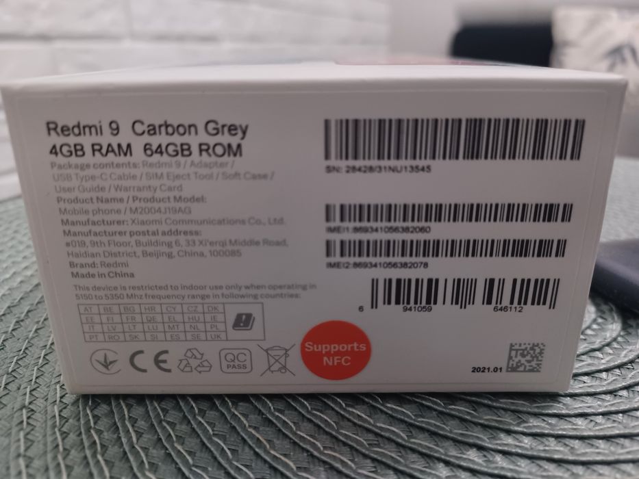 Xiaomi Redmi 9 4GB 64 GB ROM