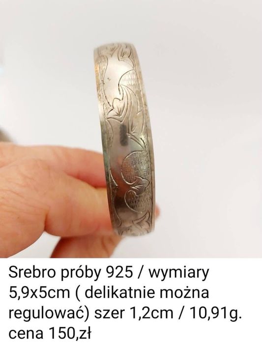 Bransoletki / Bangle, ślicznie zdobiobe .