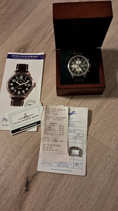 Zegaraki Seiko Chronograph SDWF83P Zeno-Watch Basel Chronograph (Swiss Made)