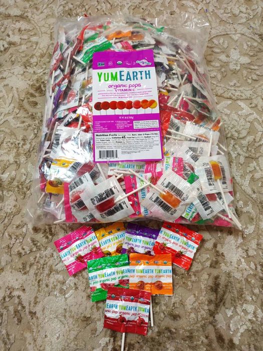 АКЦІЯ!!! Yumearth натуральные леденцы в наличии