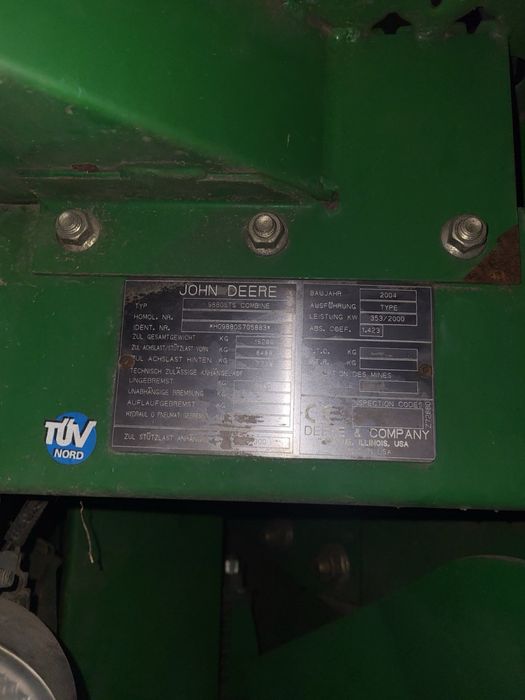 Продам John Deere 9880 в класному стані з навісним обладнанням