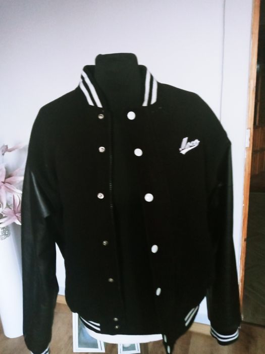 Kurtka czarno biala Moro bombier meska XL