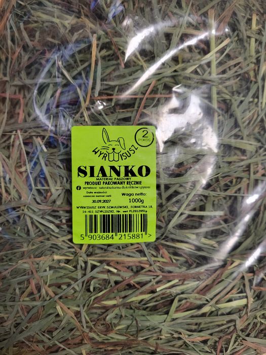 Sianko dla królików i  gryzoni, 2 paczki