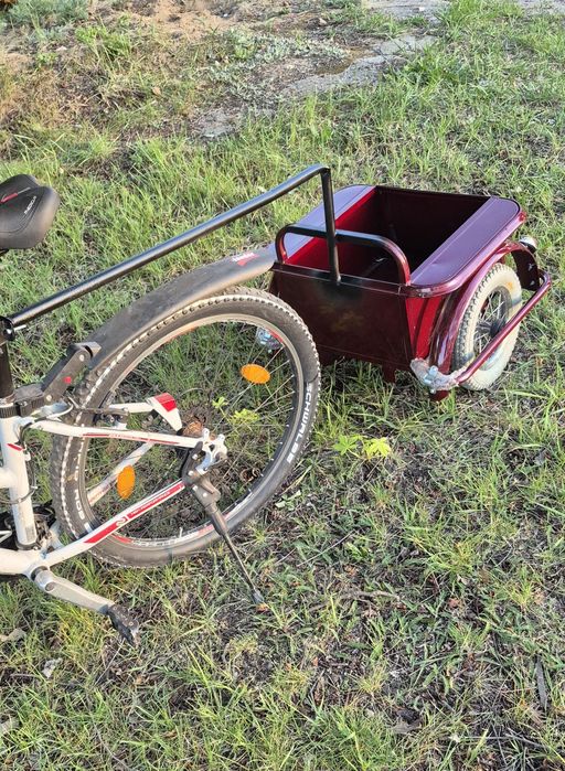 Przyczepka Do Roweru Z Otwieranym Tyłem