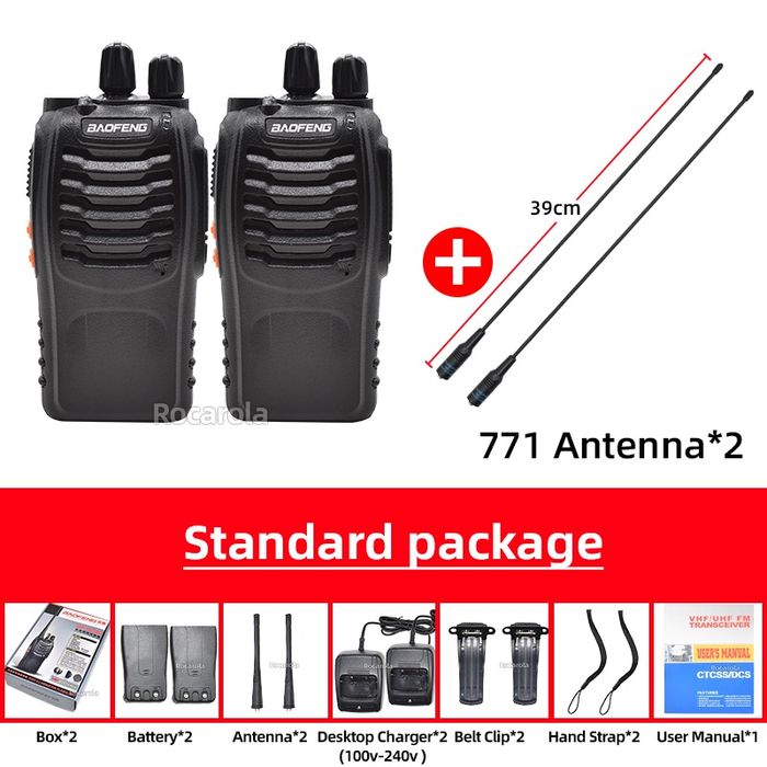 ‼️ Baofeng BF888S + антени•ціна за 2шт.‼️