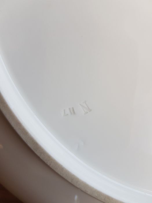 Talerz Patera Miśnia porcelana Miśnieńska 102 pułk