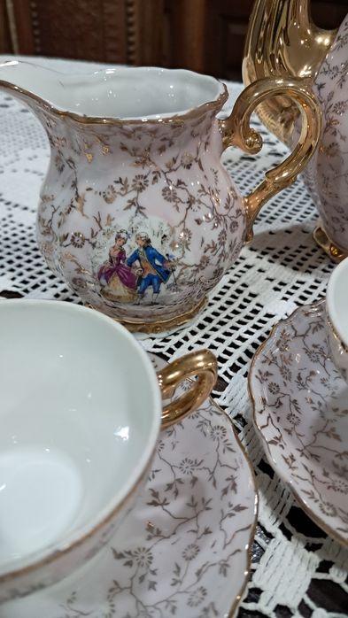 Serviço de chá antigo