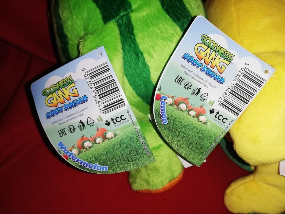 Peluches NOVOS Colecção Lidl (Gang Frescos) (Pague 3 Leve 4)