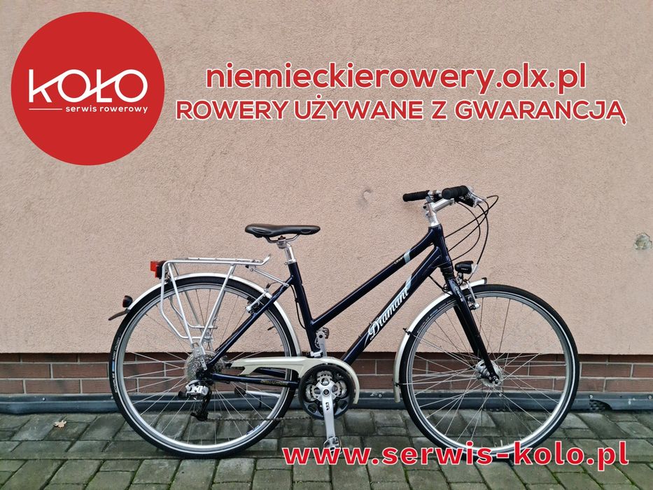 Rower damski damka miejski DIAMANT koła 28 okazja aluminium polecam