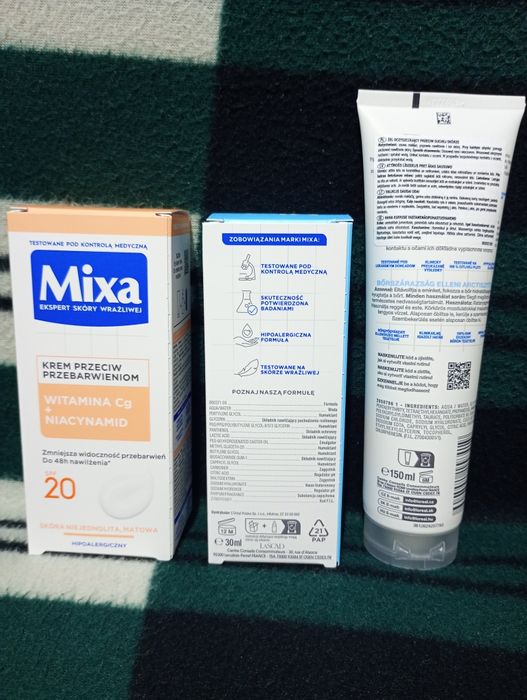 Okazja Tanio - Produkty Kosmetyki Marki Mixa Sensitive Skin Expert