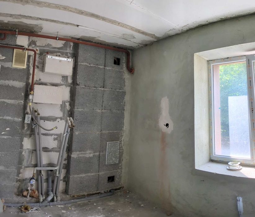 3-кімнатна квартира 80 м² на 1 поверсі з котлом