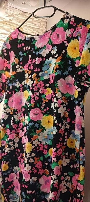 Tunika L/XL w kwiaty