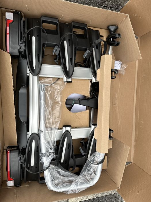 Volvo Thule Coach 276 926 + adapter Bagażnik na Hak 4 Rowerowy