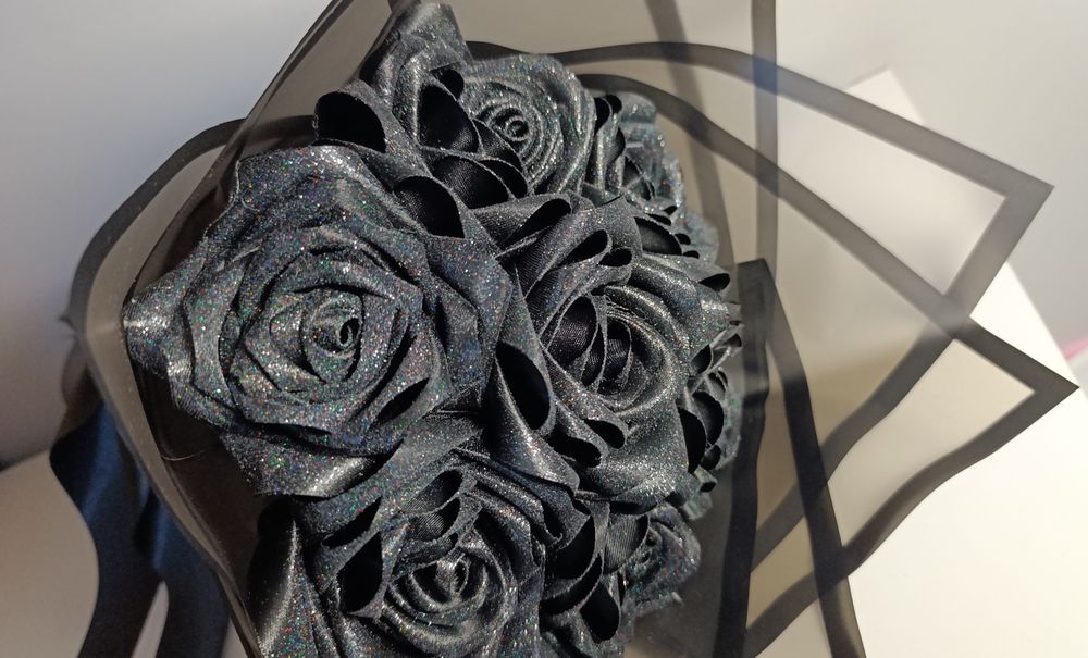 Bukiet 7 wiecznych róż