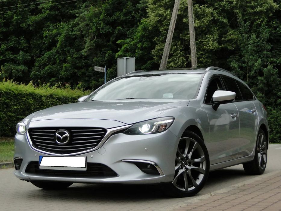 Mazda 6 Zarejesrowany*"AWD-4x4"AUTOMAT"Navigacja*PDC*Serwis*Stan BDB !