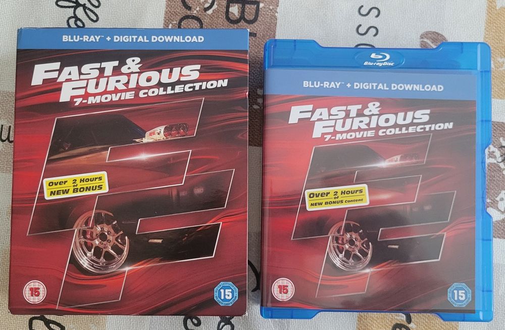 Coletânea Velocidade Furiosa Bluray