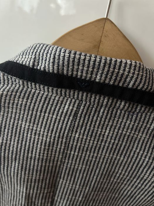 Żakiet Armani Jeans klasyczny basic do pracy skład premium