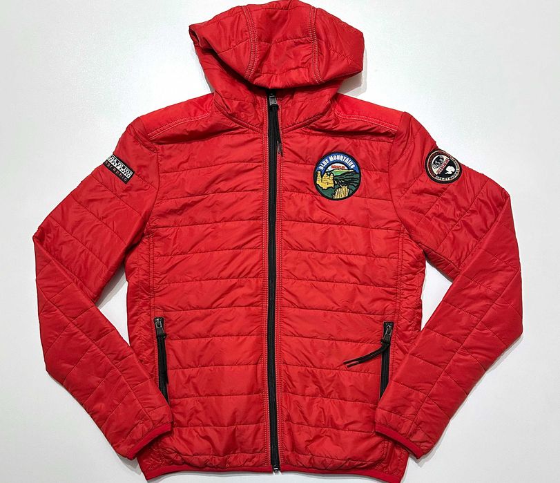 Чоловіча демісезонна куртка Napapijri ARIC SUM красная (NP0A4E2AR471)