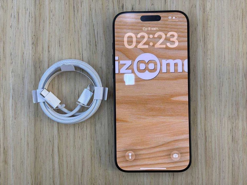 /13683/ iPhone 16 Pro Max 256GB eSIM Black Titanium Обмін Гарантія